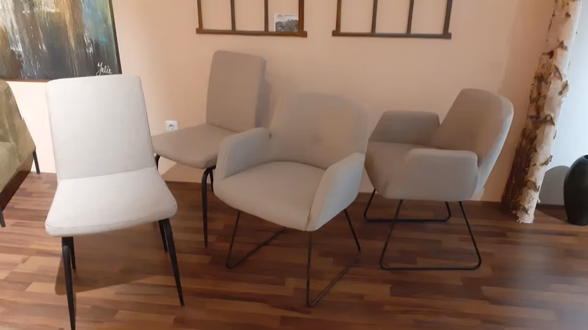 Stühle-Set von W.Schillig - Abverkauf Bäumenheim